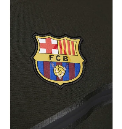 Вітровка чоловіча Nike Fc Barcelona Tech Fleece Windrunner Olive DV5554-355