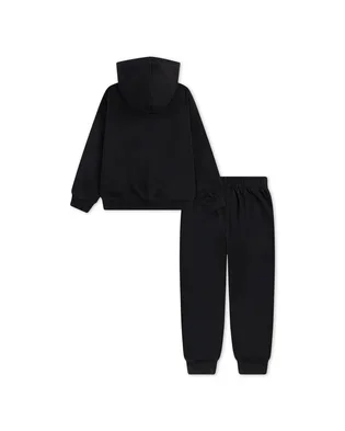 Спортивний костюм дитячий Air Jordan Mj Brkln Ft Po Set Noir Black 85F123-023