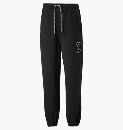 Штаны унисекс Puma Ami Sweatpants Black 535996-01