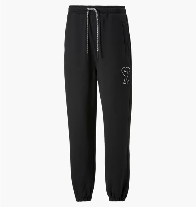 Штаны унисекс Puma Ami Sweatpants Black 535996-01