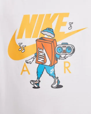 Футболка дитяча Nike Shoebox Graphic Tee White HM5661-100