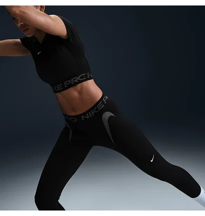 Легінси жіночі Nike Pro Mid-Rise Black HJ1219-010