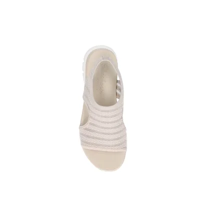 Сандали женские Skechers Flex Appeal 4.0 Beige 119479-STN