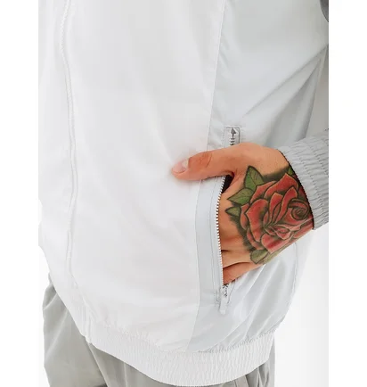 Худі чоловіче Nike M Nsw Hybrid Ltwt Wr White/Grey FB1627-100
