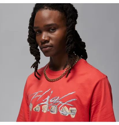 Футболка мужская Air Jordan Essential Rings Tee Orange FN5966-604