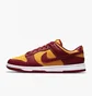 Кроссовки мужские Nike Dunk Low Retro Bordo/Orange Dd1391-701