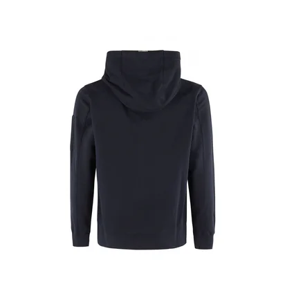 Толстовка чоловіча C.P. Company Light Fleece Full Zip Hooded Blue 18CMSS057A-002246G-888