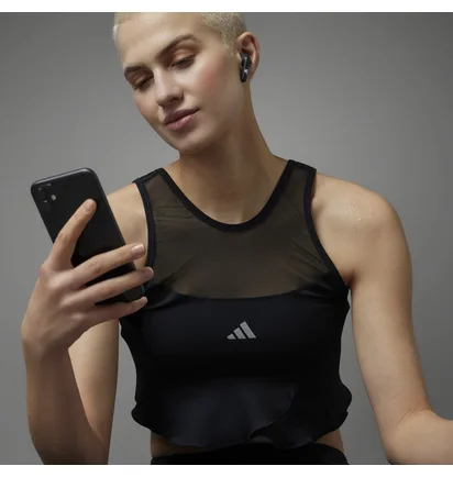 Топ женский Adidas Collective Power Crop Top Black HM4337