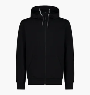 Толстовка чоловіча CMP Man Jacket Fix Hood Black 31D4317-U901