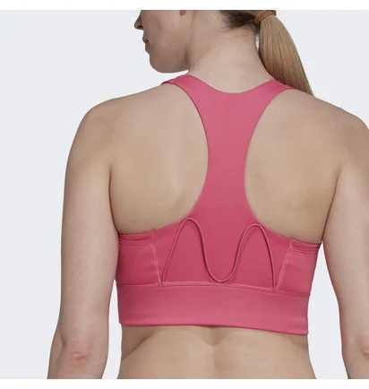 Топ жіночий Adidas Running Medium-Support Pocket Bra Pulse Magneta Pink Hl6133