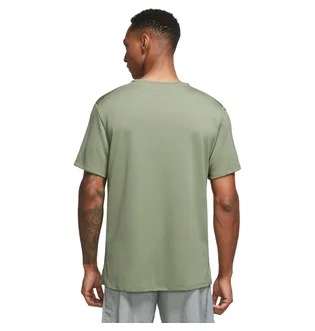 Футболка мужская Nike Df Run Dvn Miler Ss Green DX0839-386