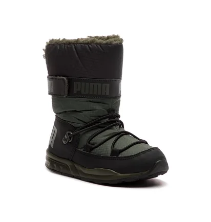 Сапоги детские Puma Trinomic Boot Green/Brown 363978-04