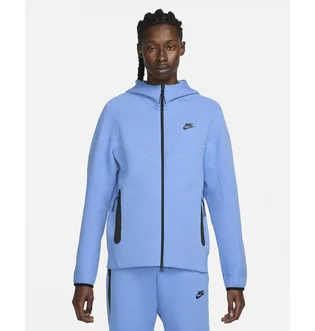Толстовка мужская Nike Sportswear Tech Fleece Windrunner Full-Zip Hoodie Light Blue FB7921-450