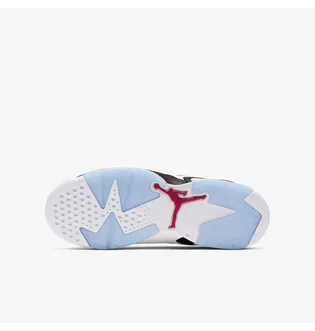Кросівки дитячі Air Jordan 6 Retro Carmine White/Red 384665-106