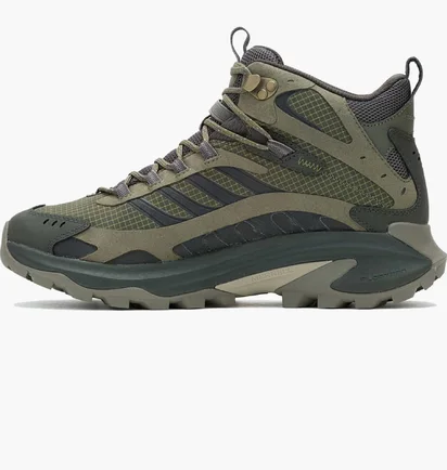 Ботинки мужские Merrell Moab Speed 2 Mid Gtx Olive J037979