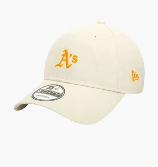 Кепка унісекс NEW ERA Washed 940 Athletics Beige 60565339