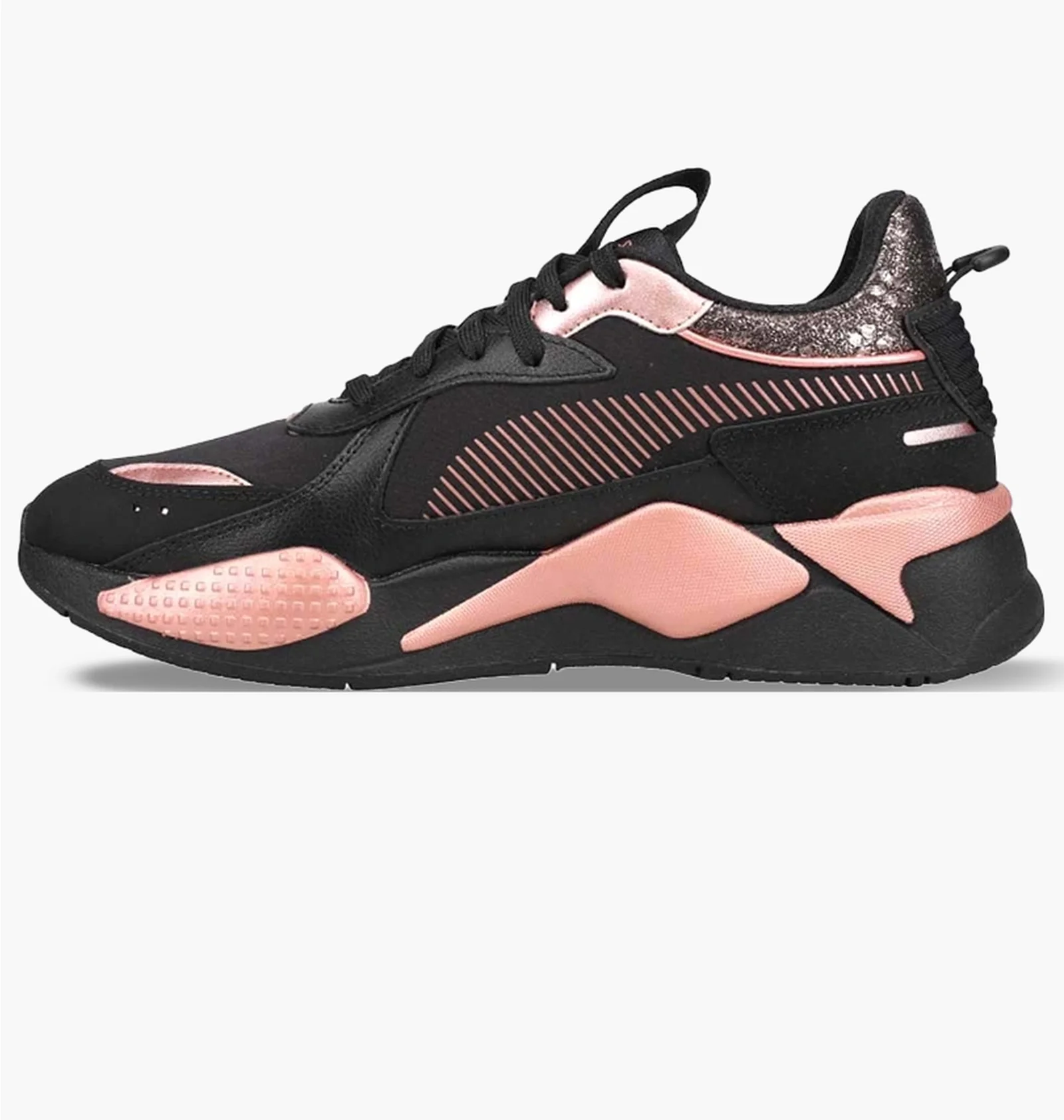 ᐉ Кроссовки женские Puma Rs-X Black Rose Lace Up Sneakers Black