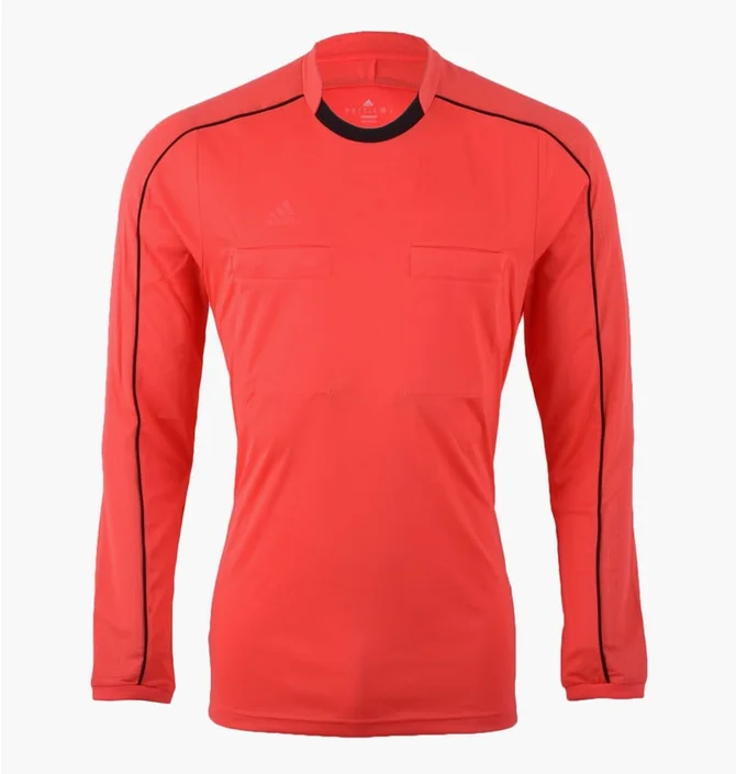 Толстовка чоловіча Adidas Referee 16 Long Sleeve Jersey Red AJ5918