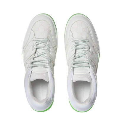 Кроссовки мужские Gucci Basket Low White Demetra White 698785-2SHG0-9089