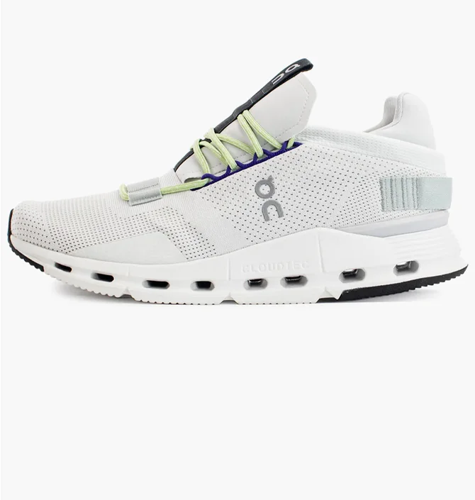 Кросівки чоловічі On Cloudnova White Mineral Running Shoes White 26.98989