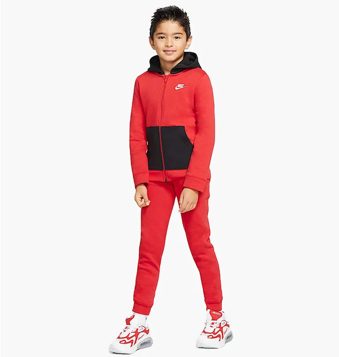Спортивный костюм детский Nike Nsw Core Bf Trk Suit Red/Black BV3634-657