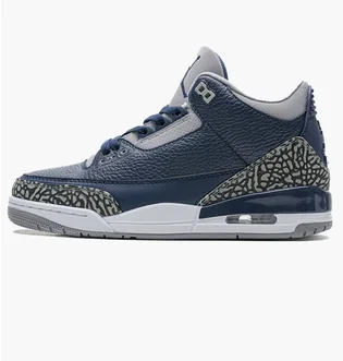 Кроссовки мужские Air Jordan 3 Retro Georgetown Blue Ct8532-401