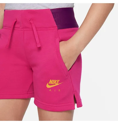 Шорты детские Nike Air French-Terry Pink DM8218-666