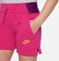 Шорты детские Nike Air French-Terry Pink DM8218-666