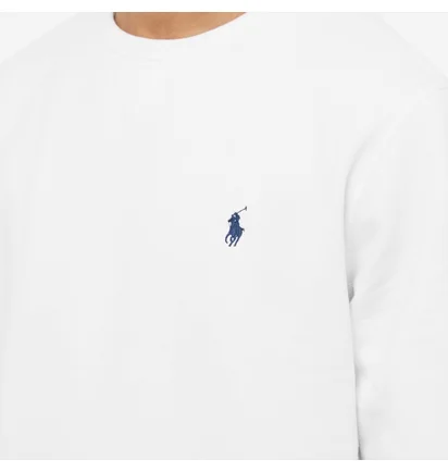Світшот чоловічий Polo Ralph Lauren Vintage Fleece Crew Sweat White 710766772009
