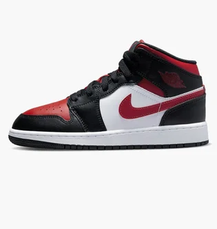 Кроссовки детские Nike Jordan 1 Mid Black 554725-079