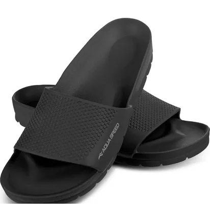 Тапочки унисекс Aqua Speed Oslo Black 559-07