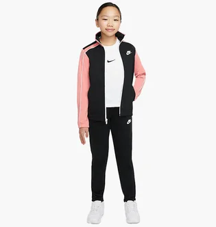 Спортивний костюм дитячий Nike Sportswear Black/Peach DH9661-013