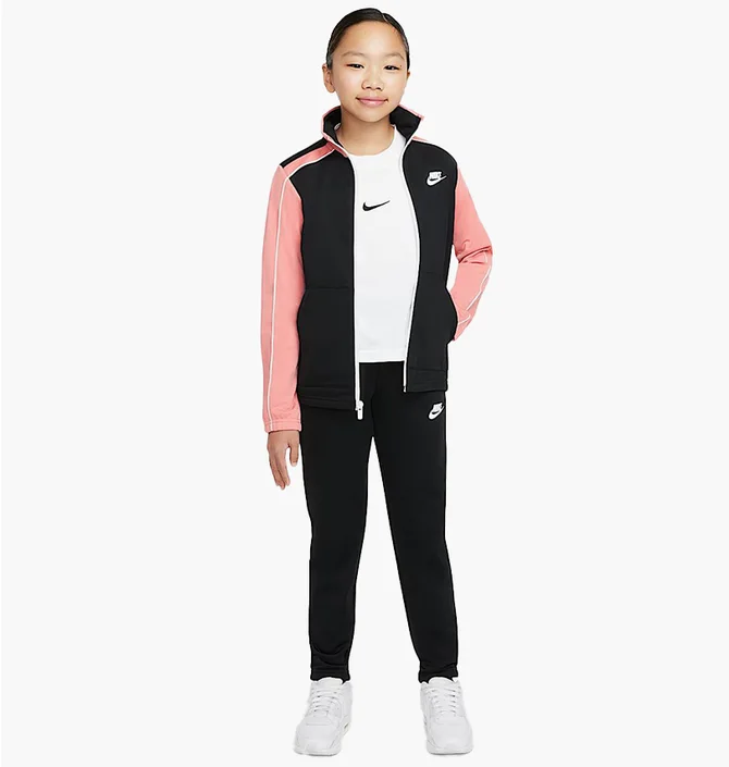 Спортивный костюм детский Nike Sportswear Black/Peach DH9661-013