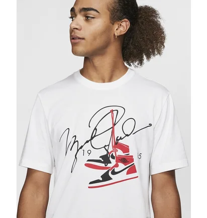 Футболка мужская Air Jordan Aj85 MenS T-Shirt White BQ5538-100