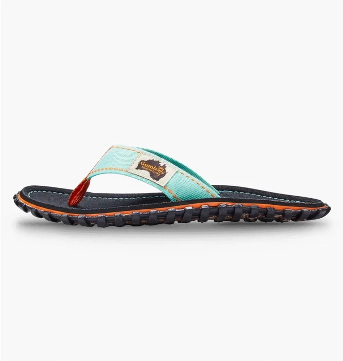 Тапочки унисекс Gumbies Islander Black/Light Blue GU-FFISL170