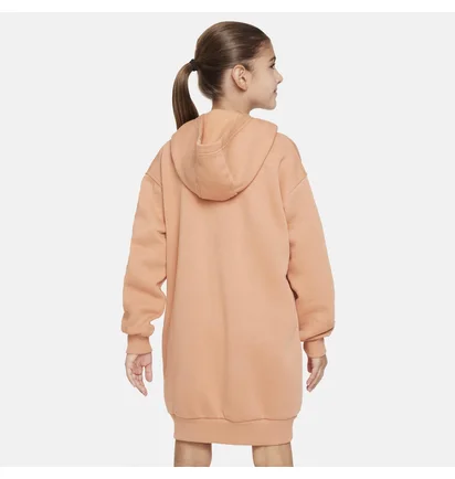 Худи детское Nike G Nsw Club Flc Hdy Drss Shne Peach FJ6165-225