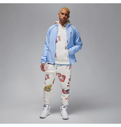 Спортивный костюм мужской Air Jordan Brooklyn Fleece White FN4545-133__FN4547-133