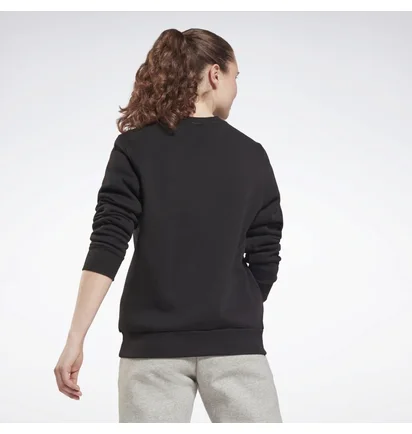 Світшот жіночий Reebok Identity Logo Fleece Crew Sweatshirt Black Gs9378