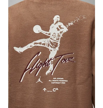 Свитшот мужской Air Jordan Flight Heritage Crew Peach DV1619-215