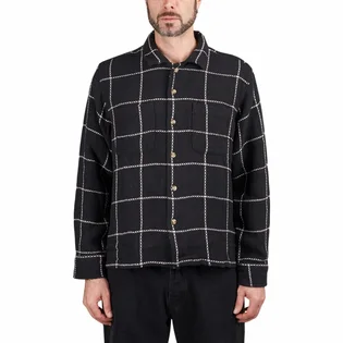 Сорочка чоловіча OBEY Santo Woven Shirt Black 181200384-BKM