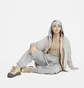 Толстовка женская Nike Sportswear Phoenix Fleece Oversized Full-Zip Hoodie Grey Dq5758-063