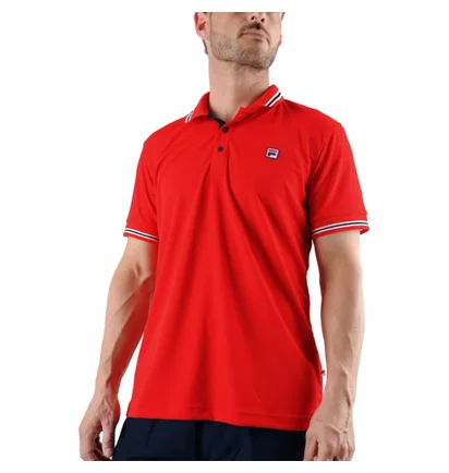 Поло мужское Fila Polo Piro Red FBM131110500