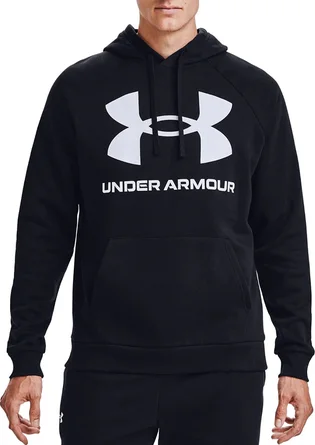 Худи мужское Under Armour Rival Fleece Big Logo Hd Black 1357093-001