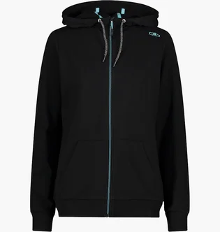 Олімпійка жіноча CMP Jacket Fix Hood Black 32D8016-U901