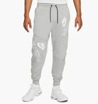 Штаны мужские Nike M Nsw Tch Flc Gx Cb Jggr Grey DM6480-063