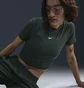 Футболка женская Nike T-Shirt Sportswear Essential Green FB2873-338