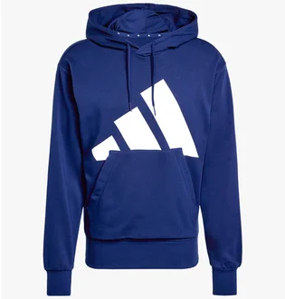 Худі чоловіче Adidas Essentials Big Logo French Terry Blue JE8890