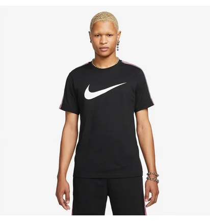 Футболка мужская Nike Sportswear Repeat T-Shirt Black DX2032-013