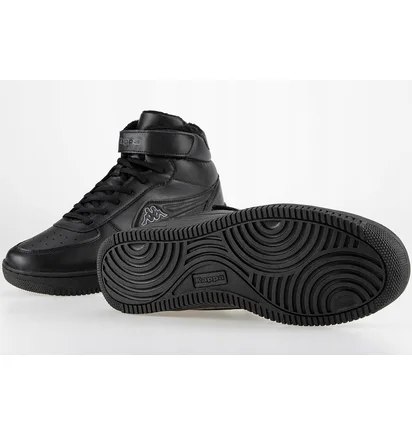 Кросівки чоловічі Kappa Bash Mid Fur Black 242799-1111