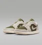 Кроссовки мужские Air Jordan 1 Low Se Beige/Olive HV4089-201